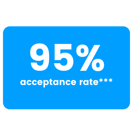 95% acceptance rate with Floa Pay solution